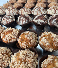 Load image into Gallery viewer, Vegan Mini Muffins Combo 6 pack $15.00